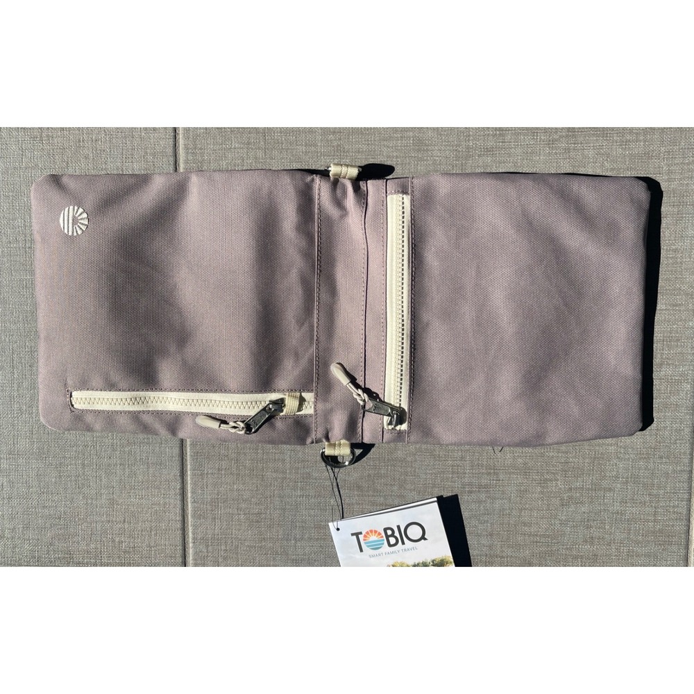 TOBIQ Tiny Flip Bag Black NEW Crossbody Travel 2L Casual Pockets Gorpcore - Picture 5 of 11